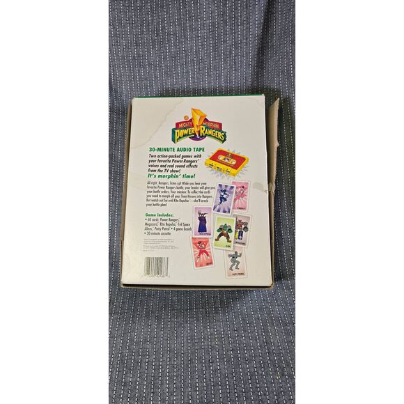 Parker Brothers Toys Vintage 1994 Mighty Morphin Power Rangers Action-Packed Aud - Picture 7 of 7